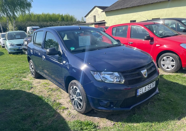 Dacia Sandero cena 20990 przebieg: 100974, rok produkcji 2016 z Łask małe 137